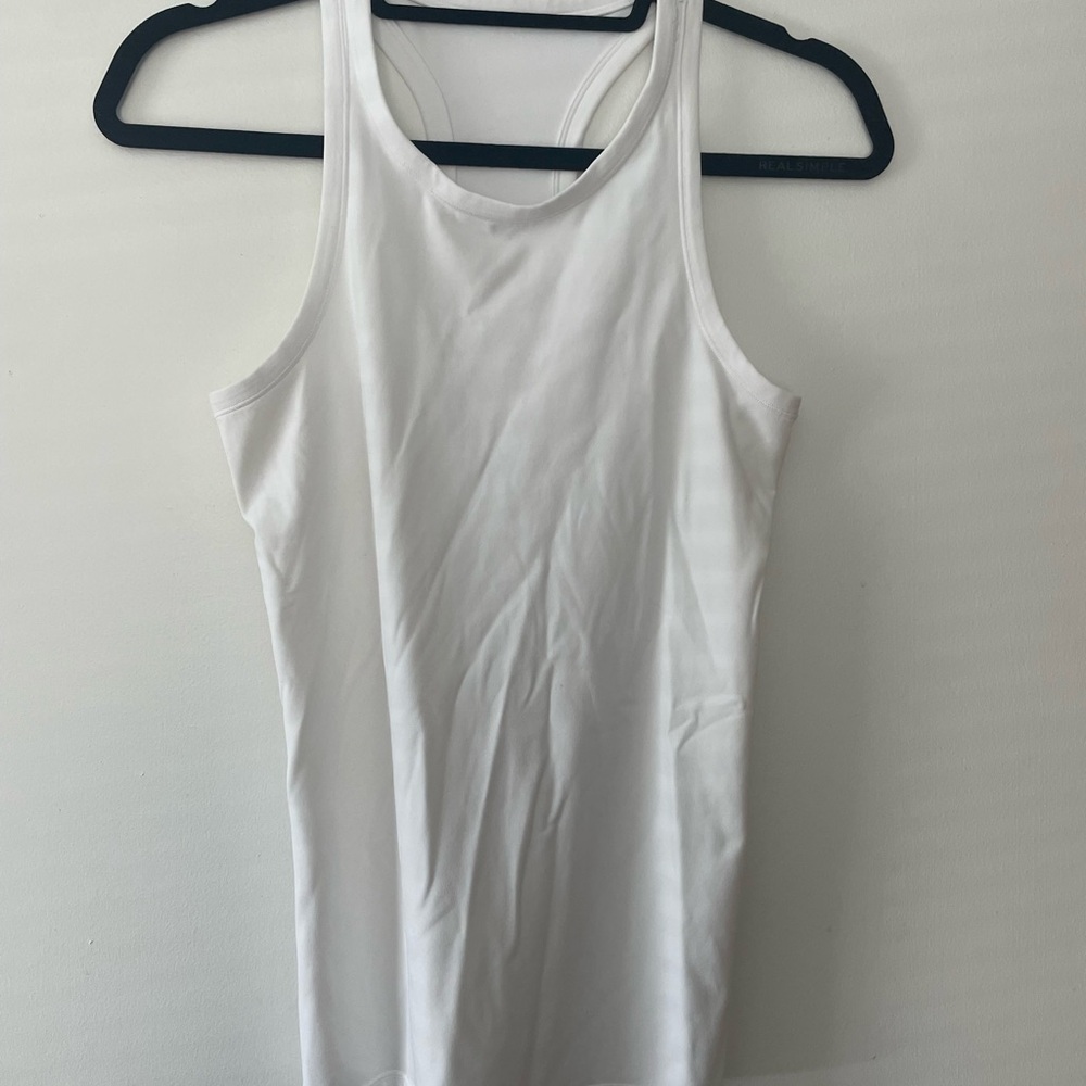 Lululemon White Sleeveless Women's Top